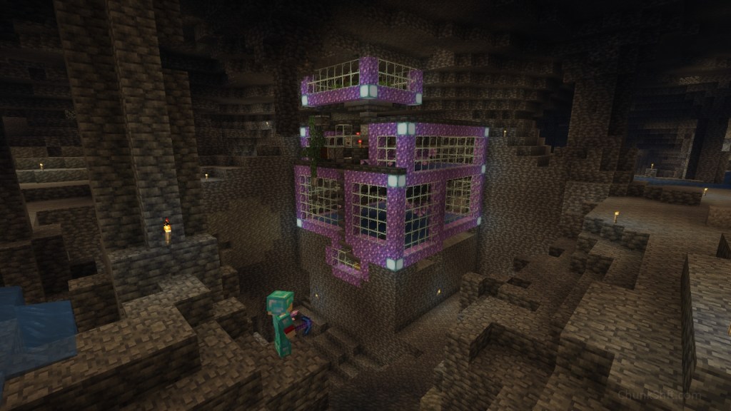 Building an amethyst farm in&nbsp;Minecraft